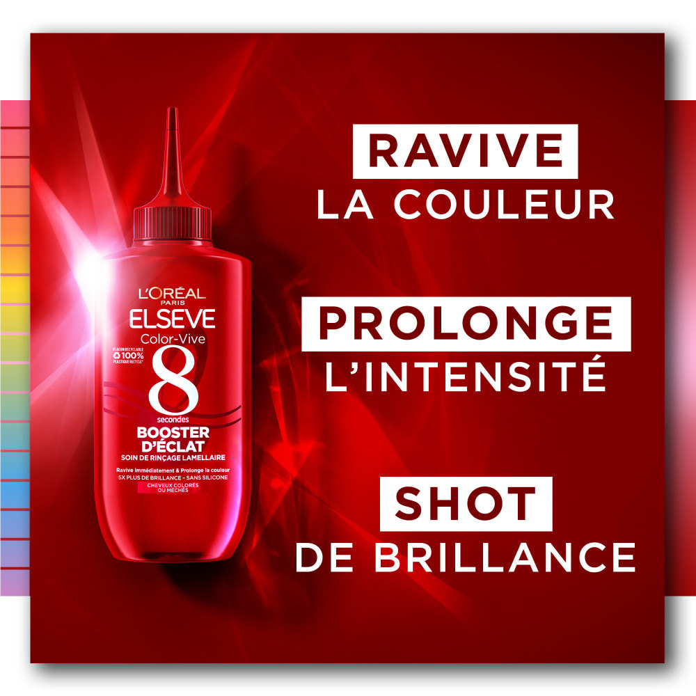 Lot de 6 - L'Oréal Paris Elseve Color Vive Soin 8 secondes Booster d'Eclat 200ml