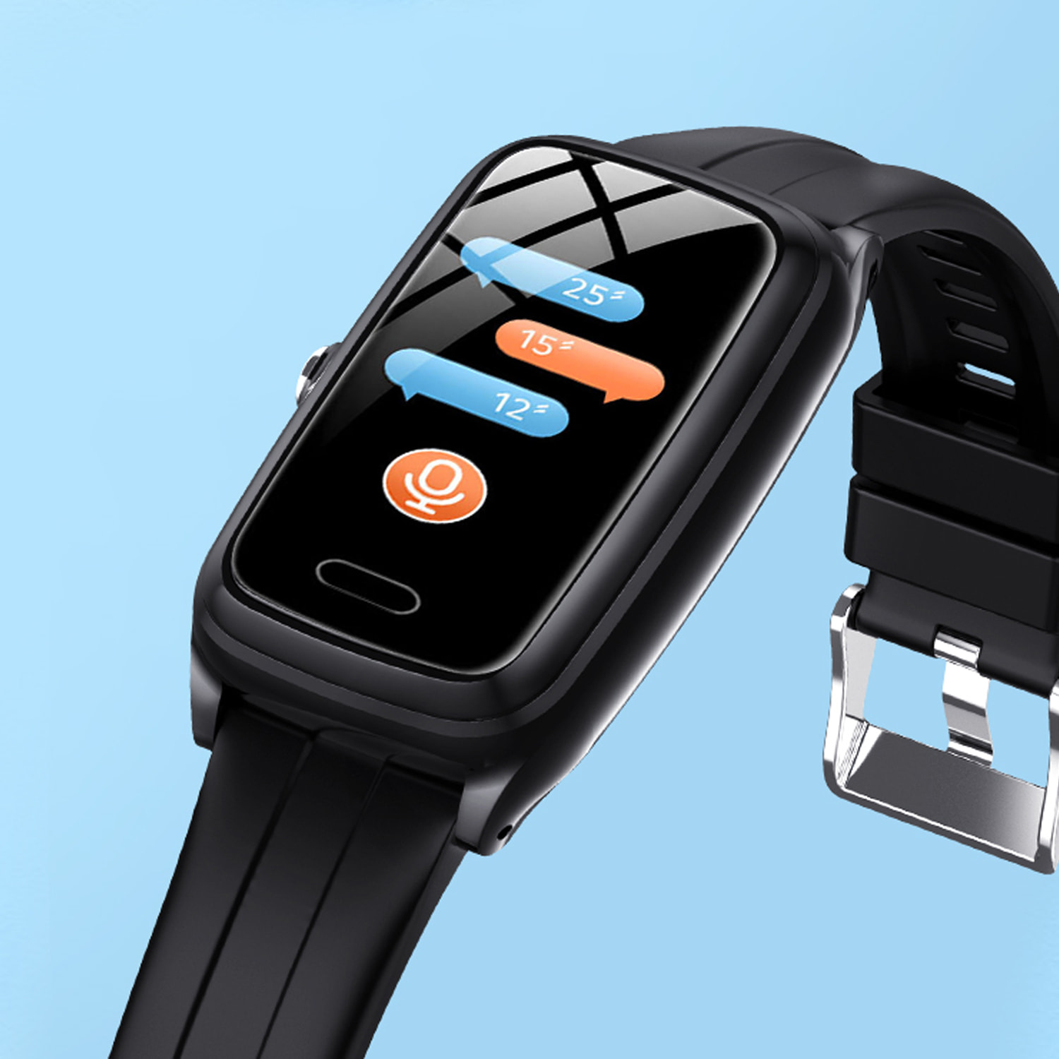 Smartwatch 4G D9W-XT LBS tracker, Wifi e chiamate. Con termometro, cardiofrequenzimetro e contapassi.