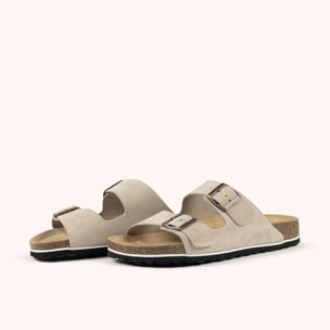MUNICH SUNGAI 02 Sandalia Bio Unisex con Doble Hebilla Arena