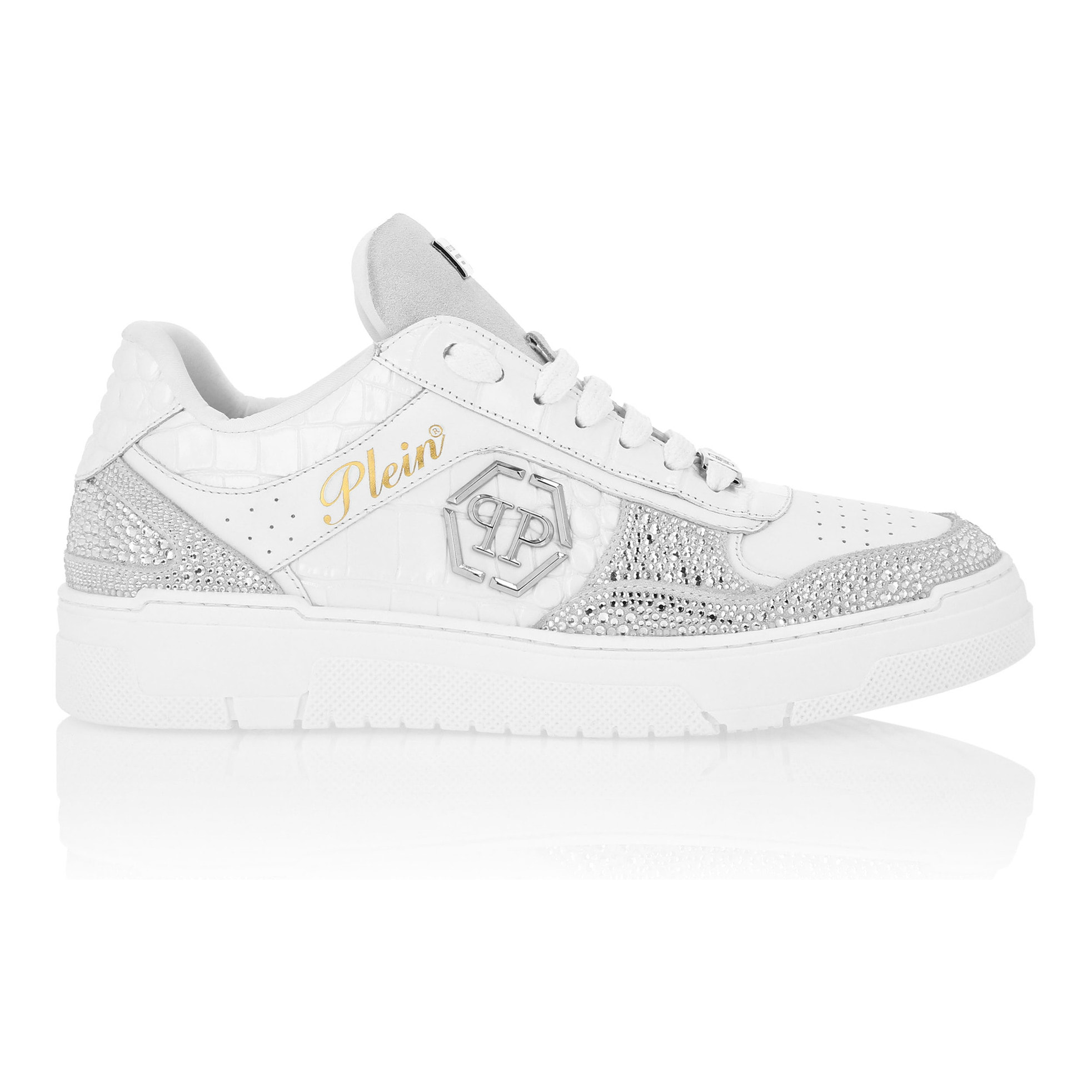 PHILIPP PLEIN Lo-Top Sneakers COCCO
