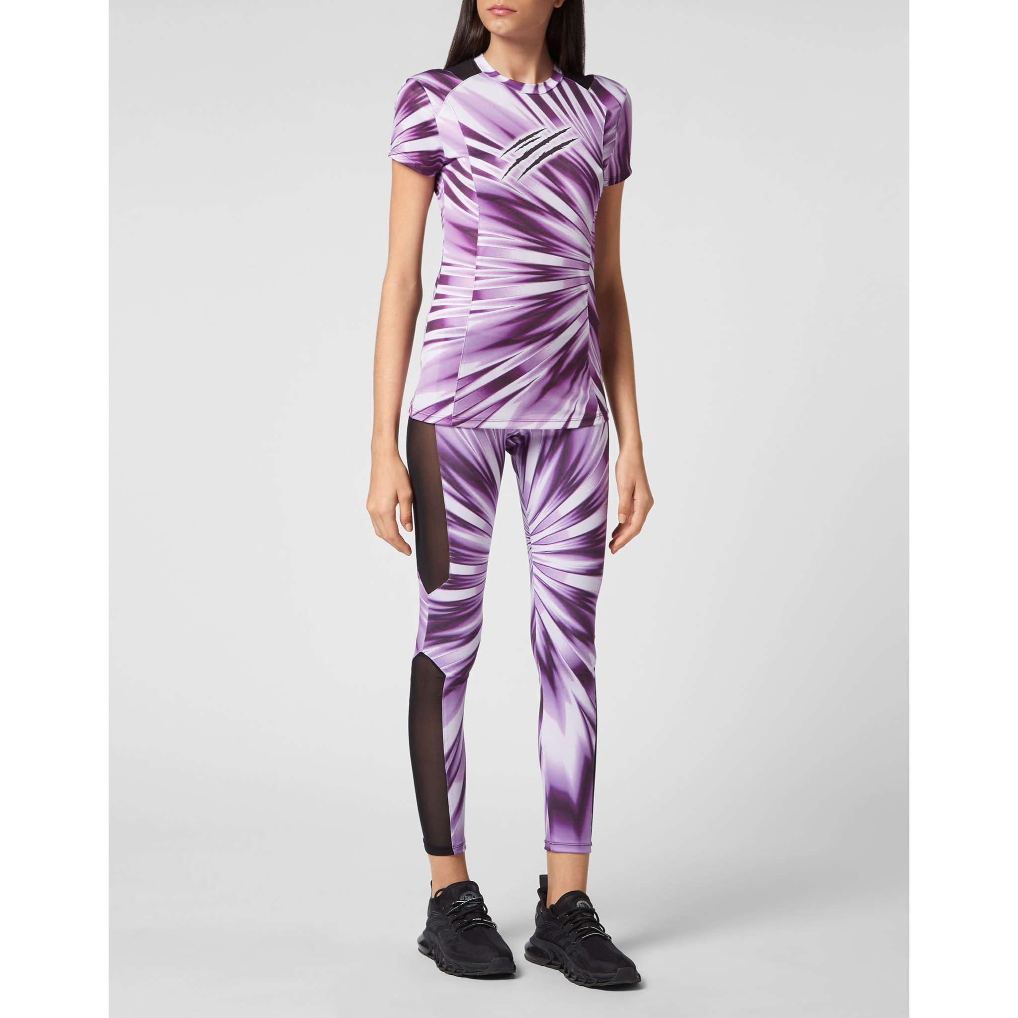 PLEIN SPORT T-Shirt Round Neck SCRATCH