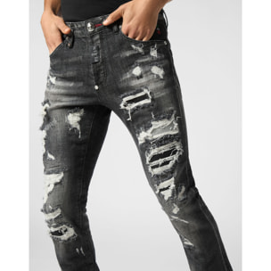 PHILIPP PLEIN Jeans Straight Cut HEXAGON