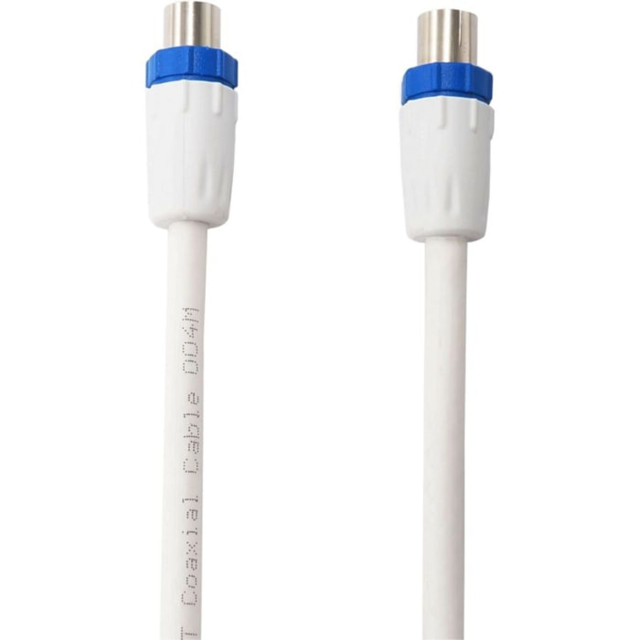 Câble antenne TV ESSENTIELB 5M - 9.5mm 3C-2V