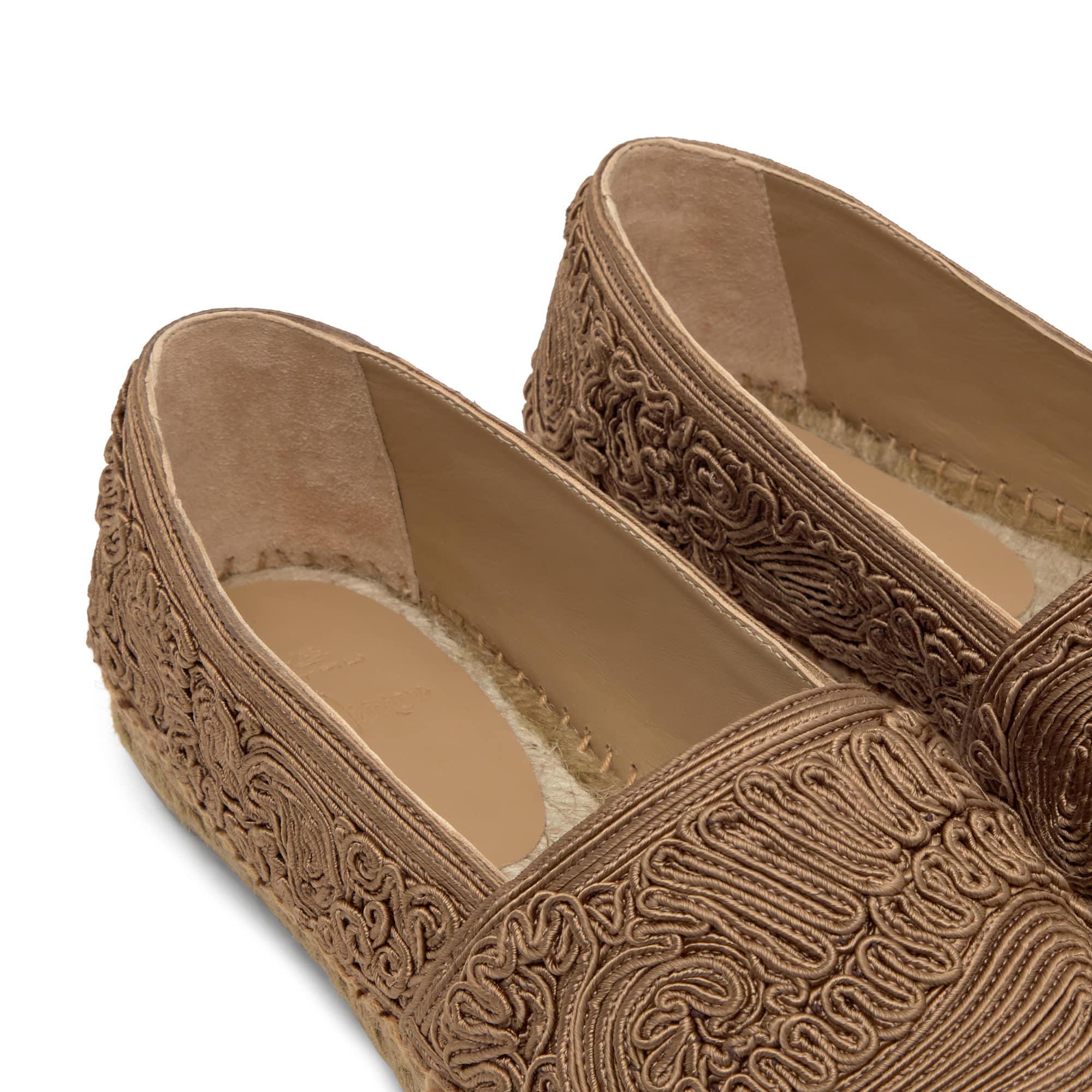 Alpargata plana Kenda Paisley en el paisley de cordela de rayón by ETRO