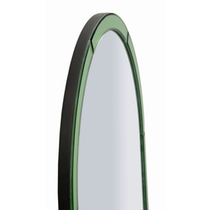 SPECCHIO DA MURO BAKU VERDE CM 55X2X150 (MISURA SPECCHIO CM 49X144)