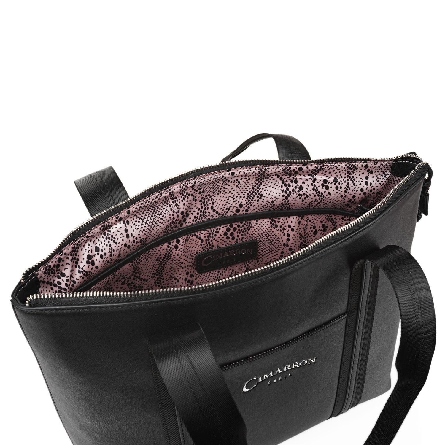 Bolso Shopper-Tote Cimarron Jenison Negro