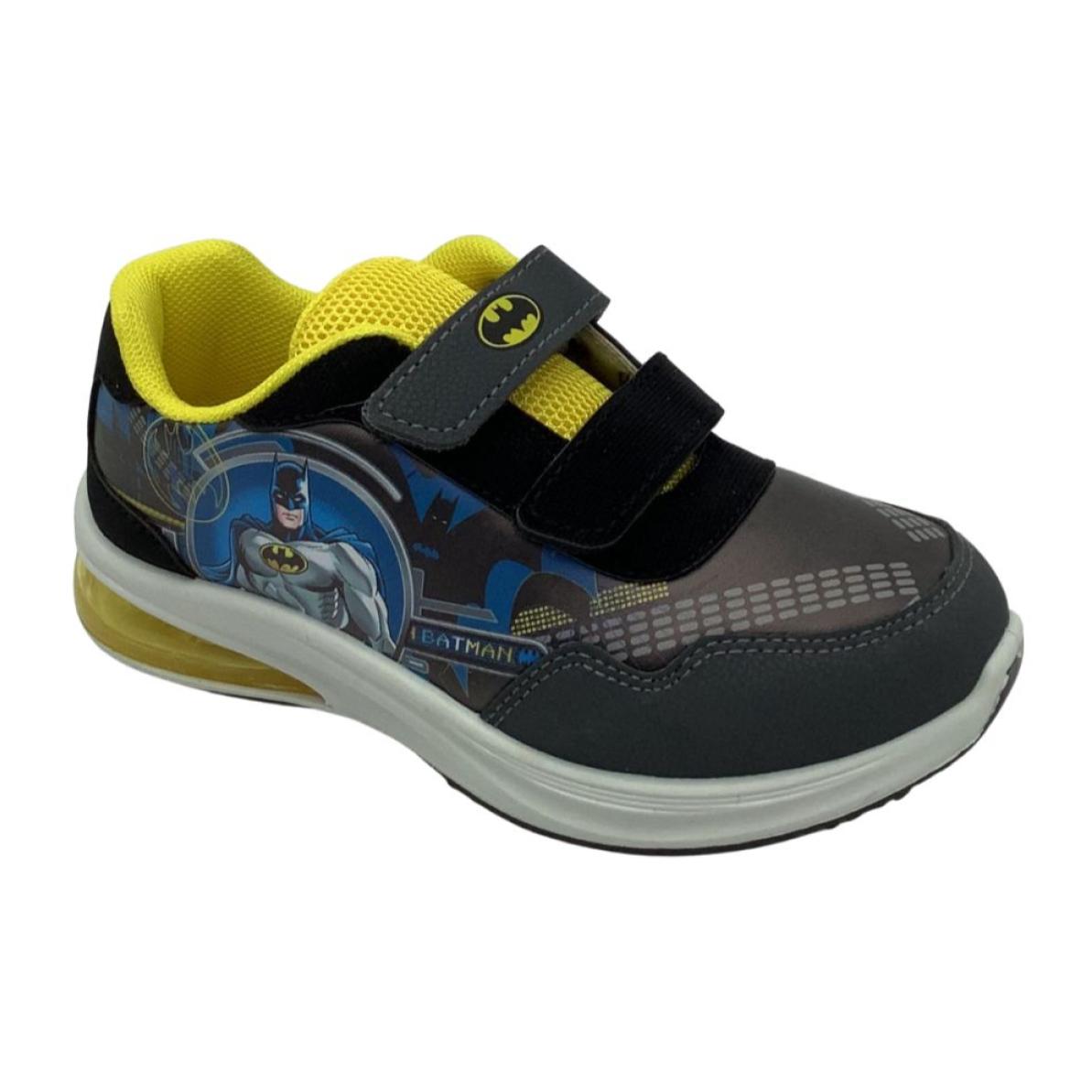 Scarpe Sneakers con Luci Autunno Inverno Batman Lui Batman NERO