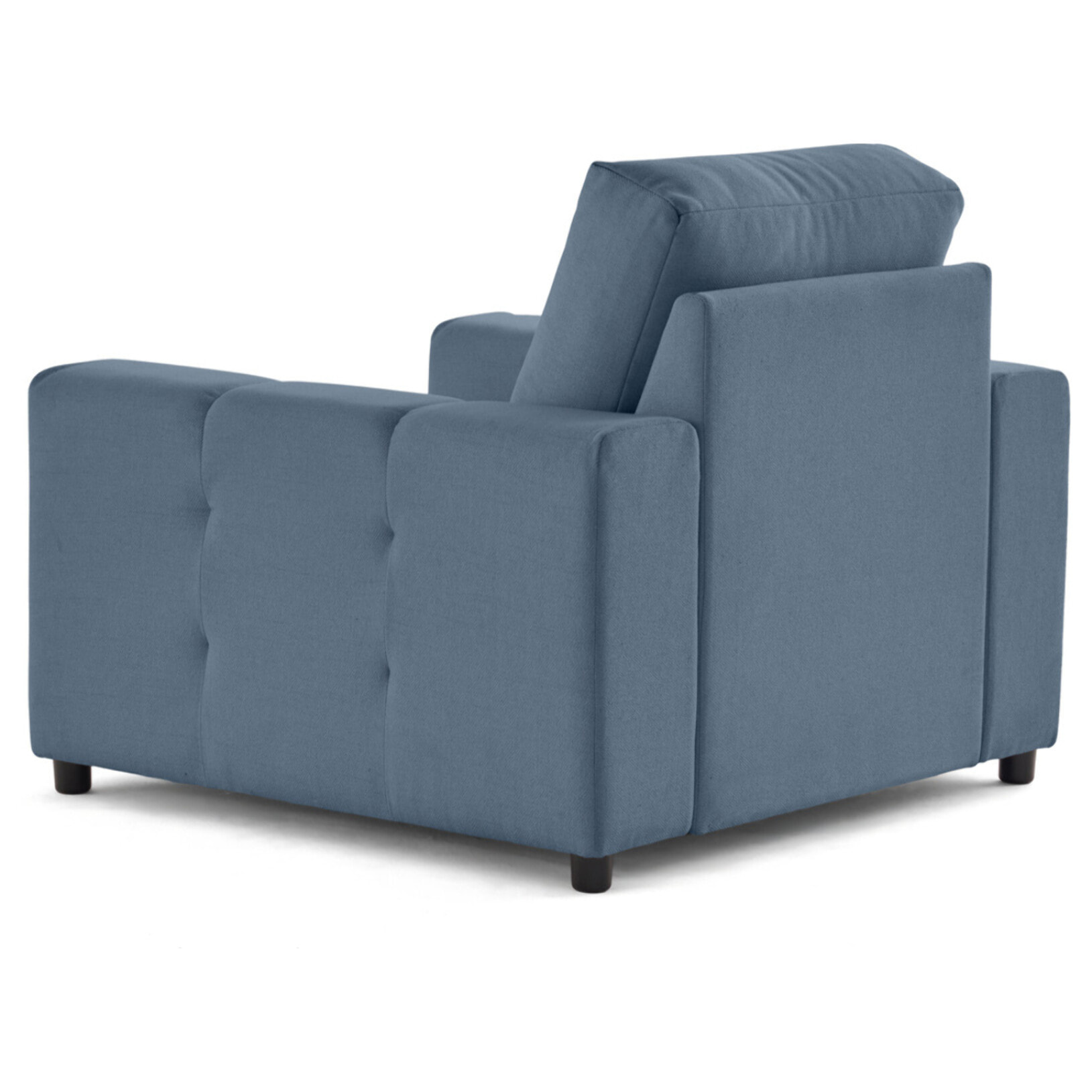 Crocus - fauteuil en tissu - Bleu