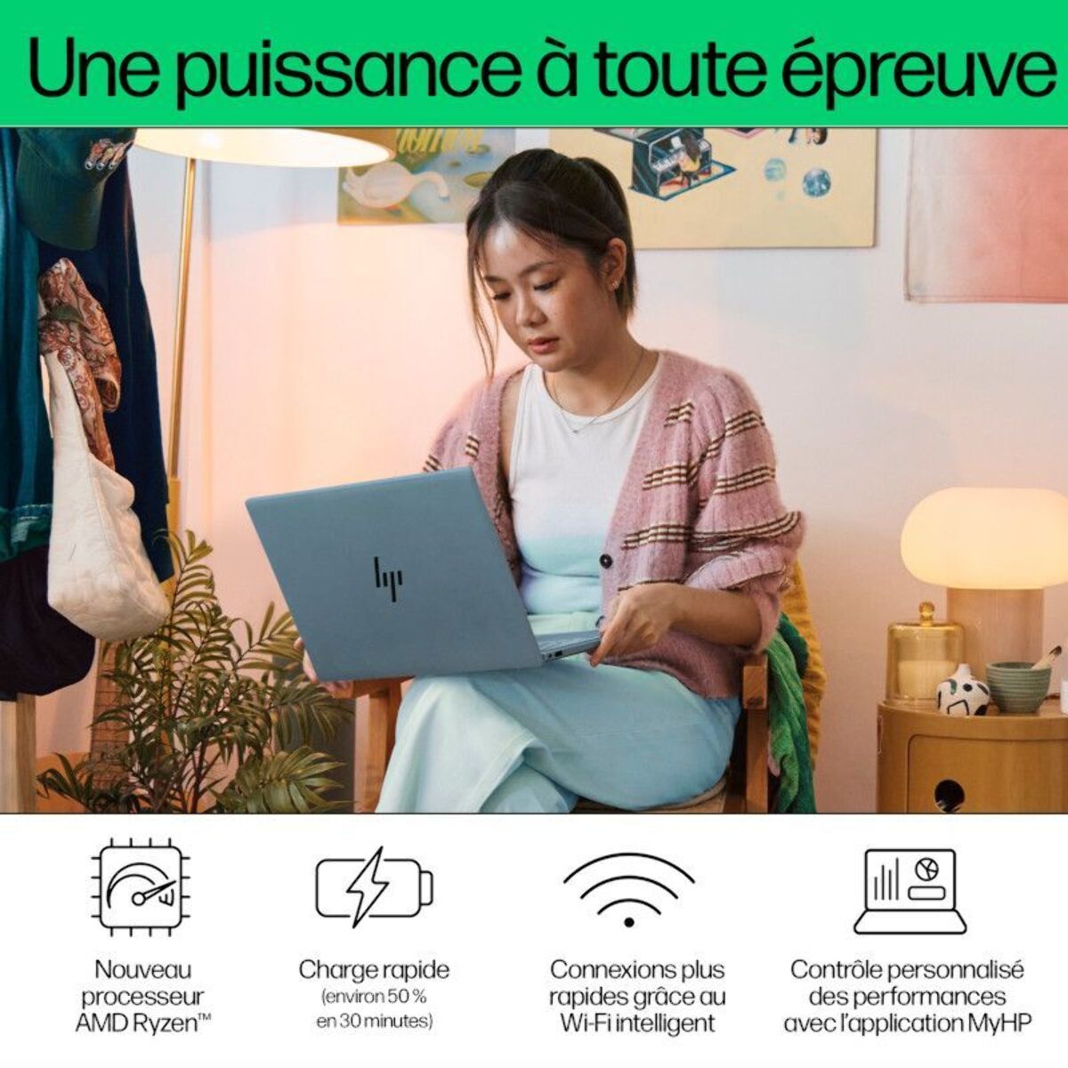 Ordinateur portable HP PavilionPlus 14-ey0018nf OLED