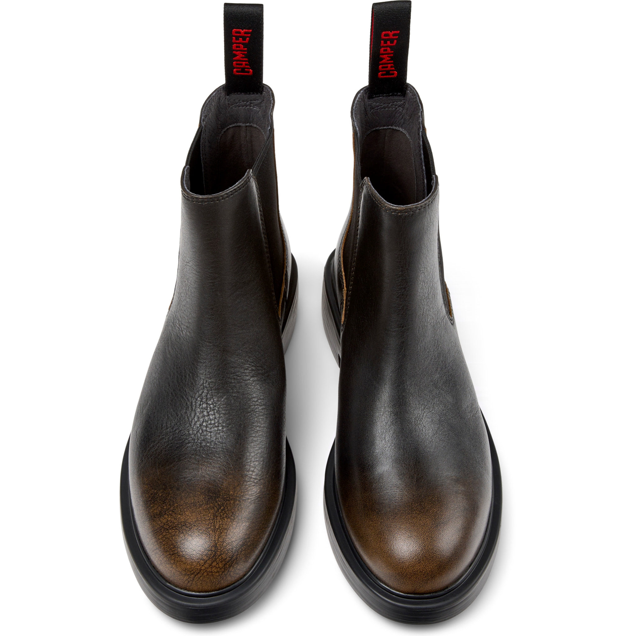 Botines - CAMPER Dean - Multicolor - Cuero liso