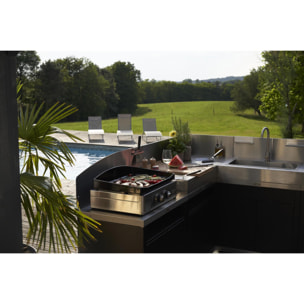 LE MARQUIER - Plancha Allure Electrique 260 Inox