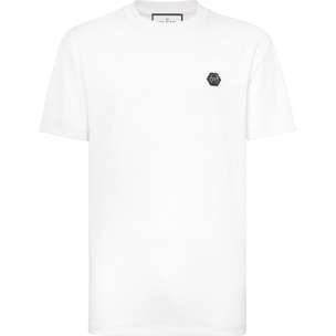 PHILIPP PLEIN Camiseta de cuello redondo y manga corta HEXAGON