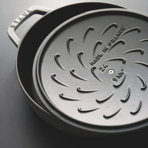 Sauteuse Chistera, 28 cm, Truffe blanche