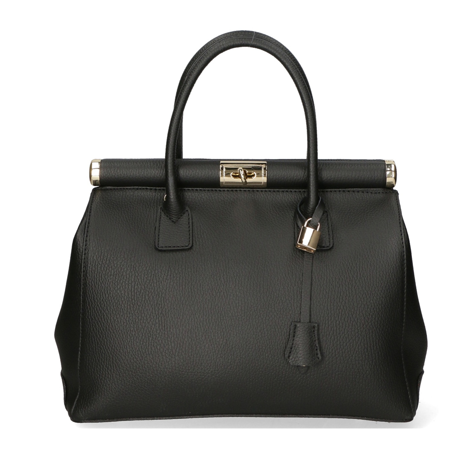 Borsa a mano da donna - Modello Aleria - Vera pelle - 35.0 x 26.0 x 16.0 cm