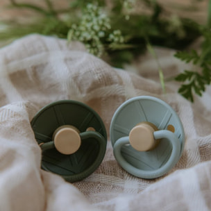 Frigg Pack 2 Chupetes Block Silicona Little Viking