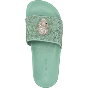 PHILIPP PLEIN Sandals Flat SKULL