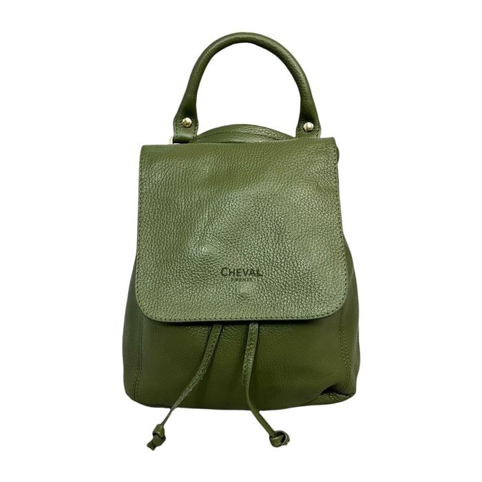 Zainetto Cheval Firenze Okab Verde Militare