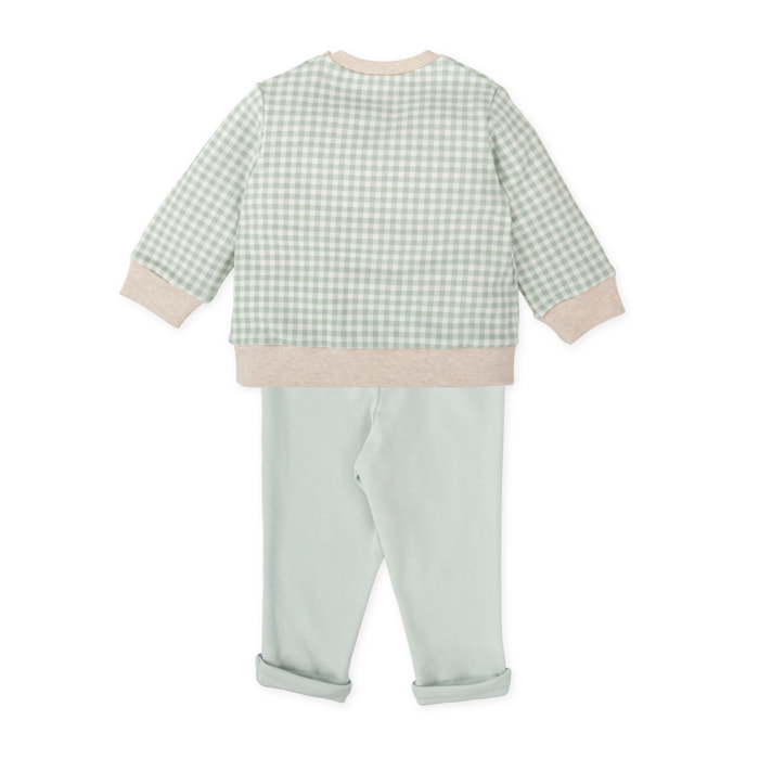 CONJUNTO 2 PZAS. AGUAMARINA - Aguamarina