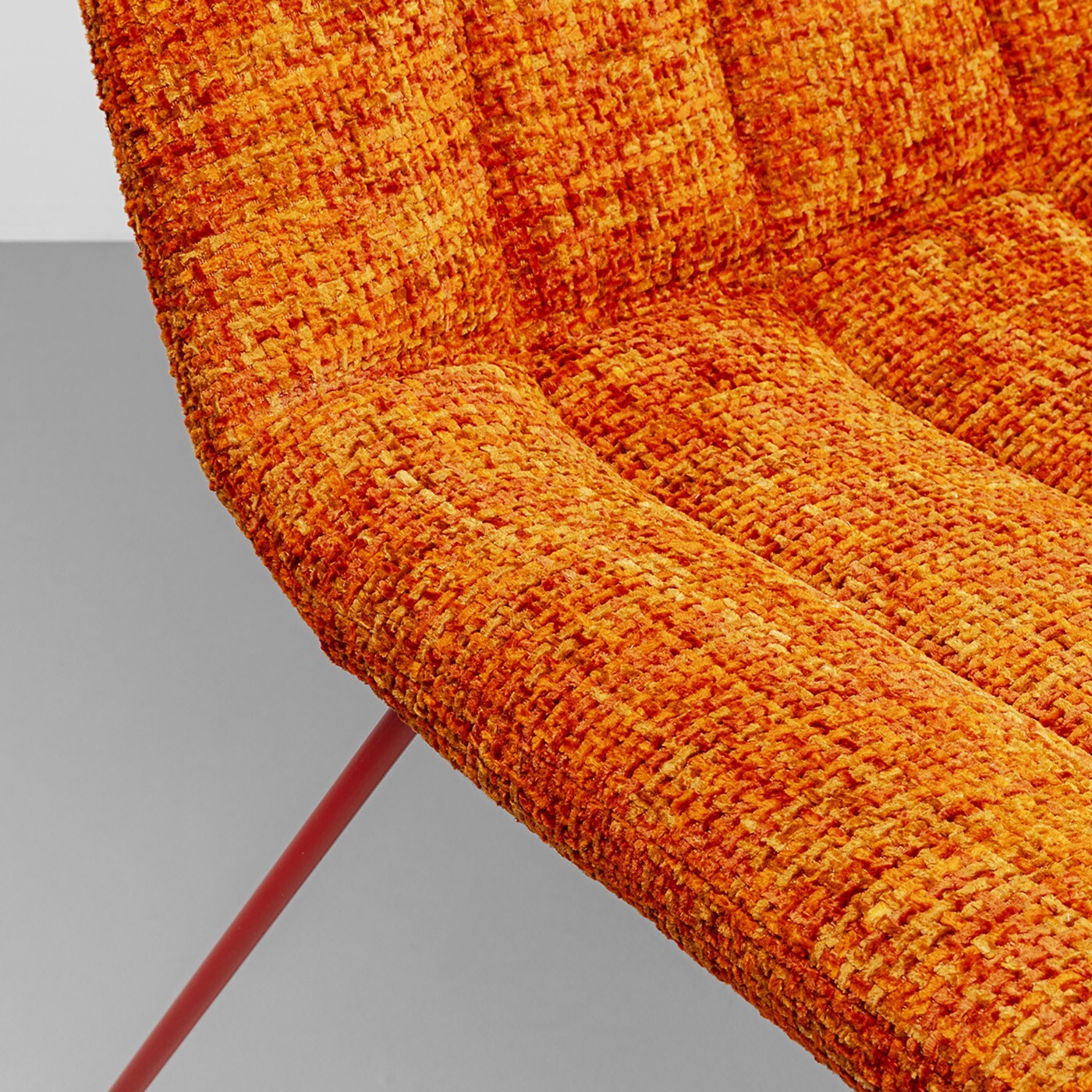 Fauteuil Ally orange et rouge Kare Design