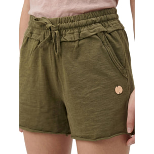 Pantalones cortos estilo safari urbano para mujer