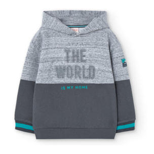 Sudadera felpa con capucha de niño -BCI