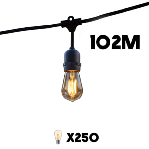Guirlande connectable MAFY 250 ampoules E27 102M
