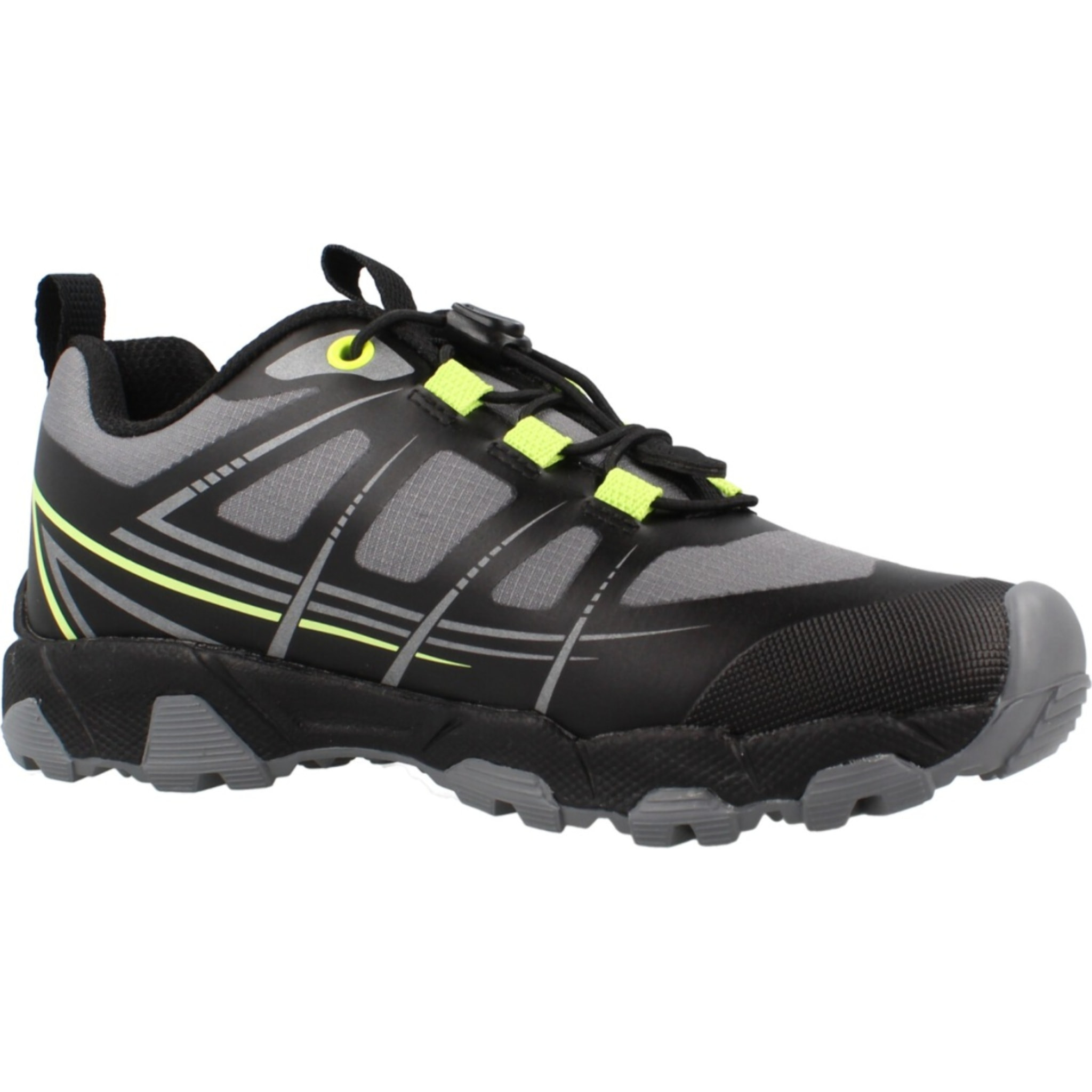 Zapatillas Niño de la marca GEOX  modelo J66AKA 011BC GRIS