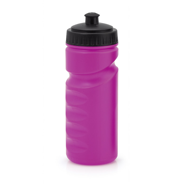 Bottiglia da 500 ml realizzata in PE resistente