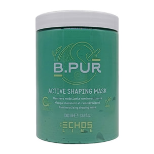 ECHOSLINE B.Pur Active Shaping Mask Vegan Maschera Modellante Remineralizzante 1000ml