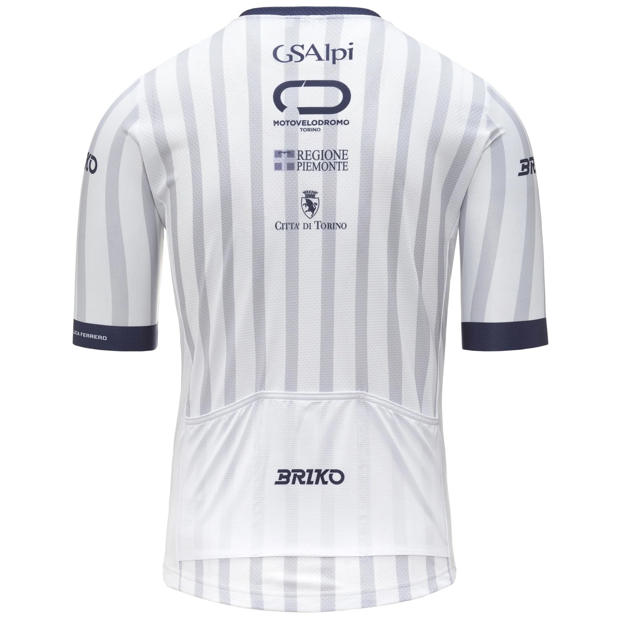 Maglie gioco Briko Uomo Donna Bianco Brkgfto25 Jersey