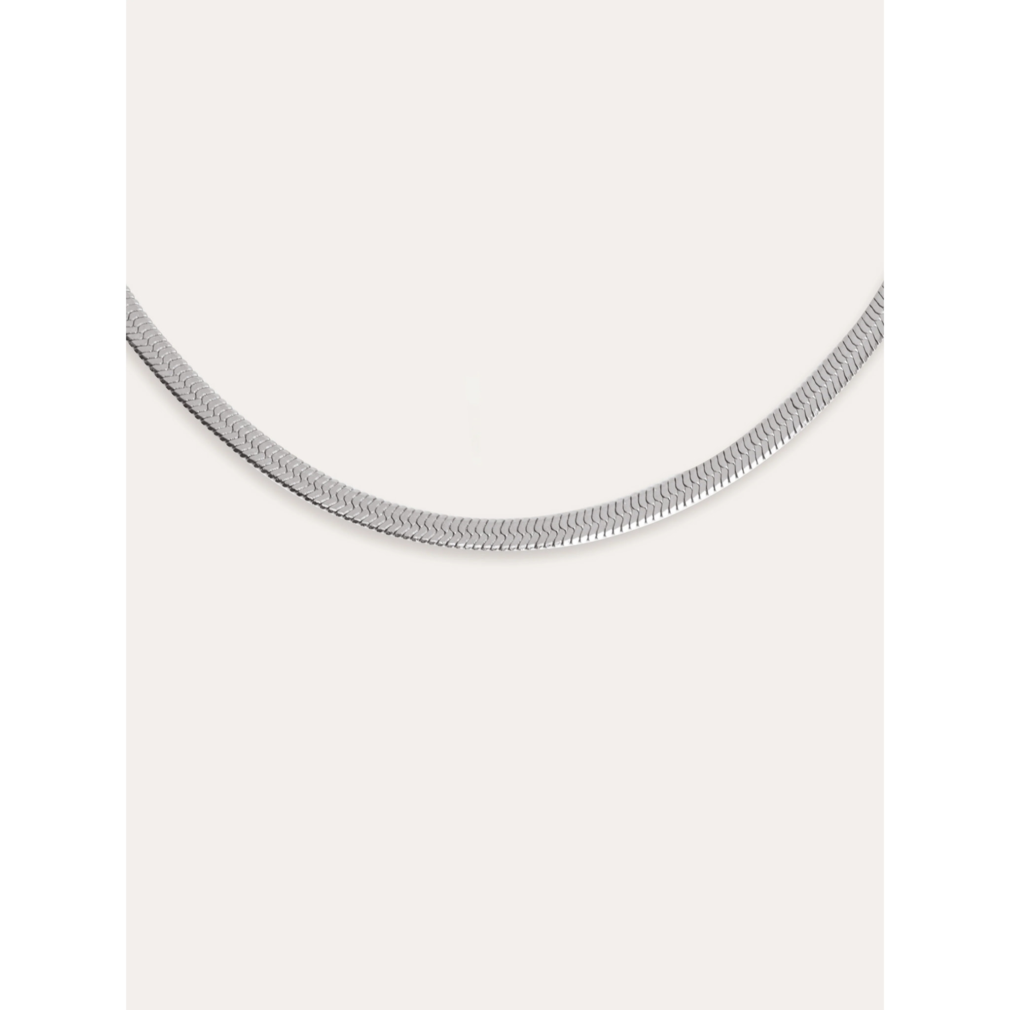Collar Lisse S Acero