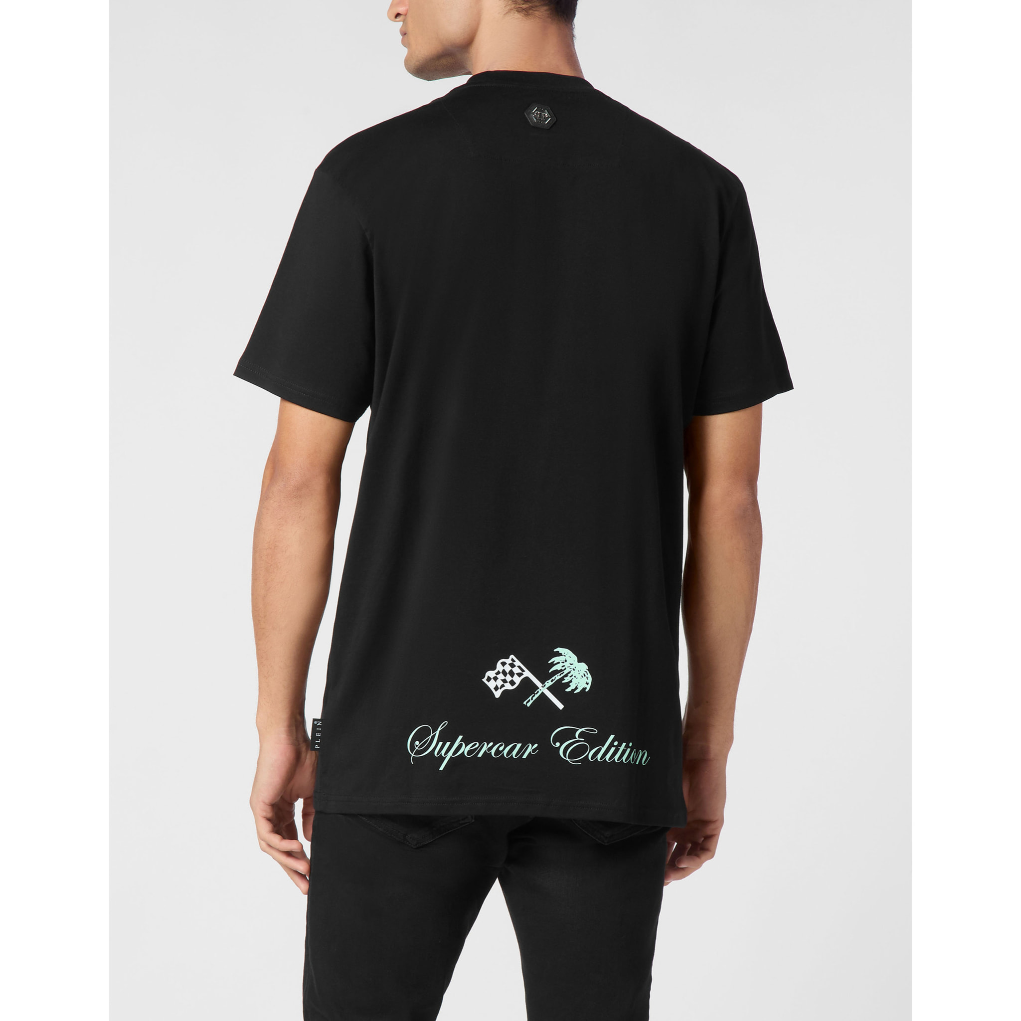 PHILIPP PLEIN T-Shirt Round Neck SKULL