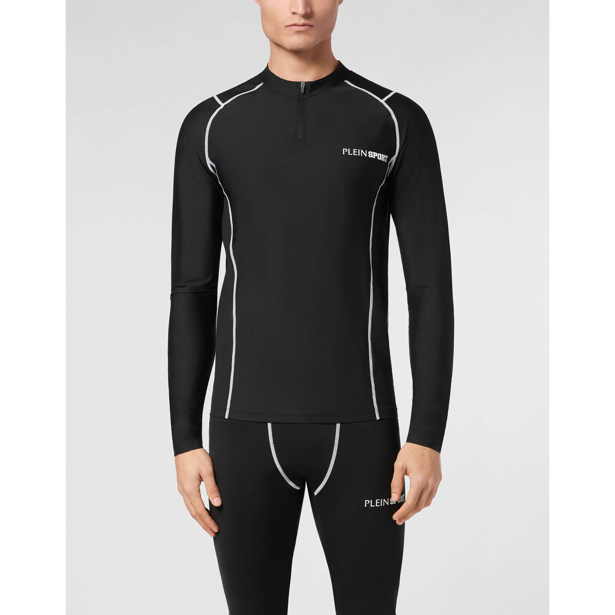 PLEIN SPORT T-Shirt Round Neck SCRATCH