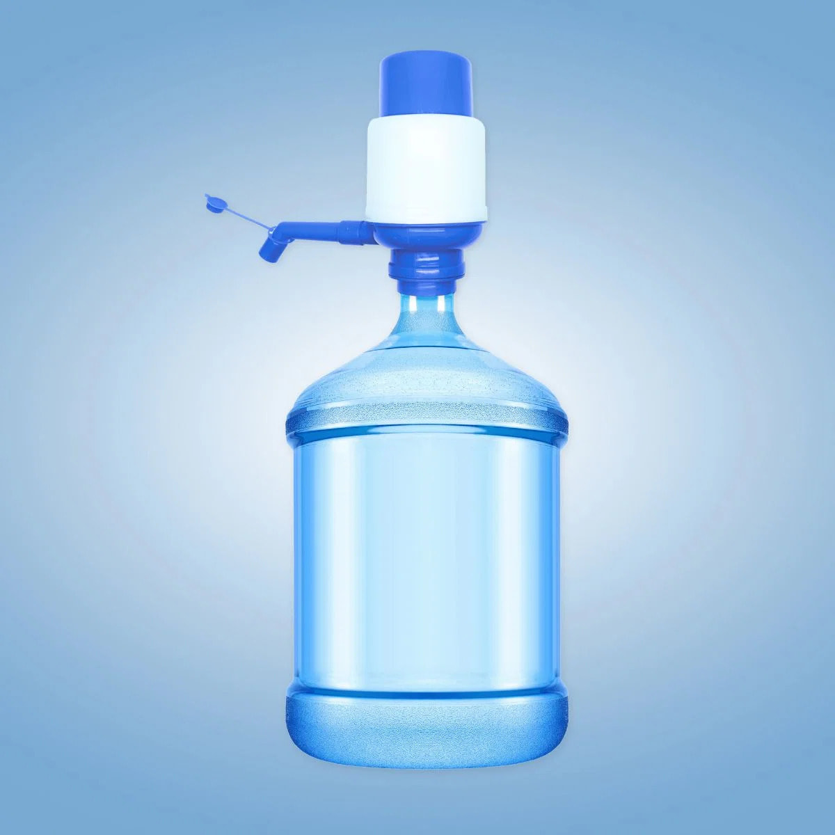 Distributeur d'eau manuel pour bidons et bouteilles Fackelmann Tecno