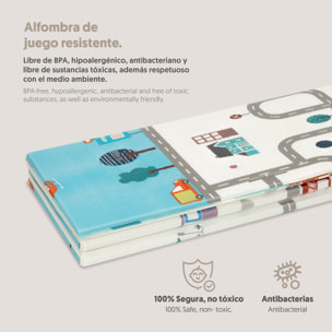 Alfombra de Juegos-Gateo Modelo Coches