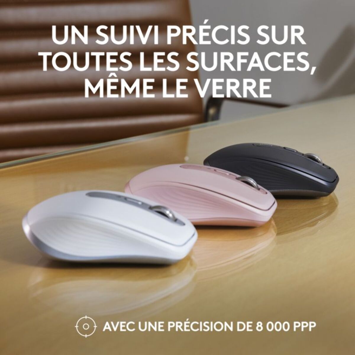 Souris sans fil LOGITECH MX anywhere 3S Silencieuse Graphite