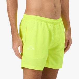 Kappa - Costumi da Bagno Uomo Verde - Logo Fultomi