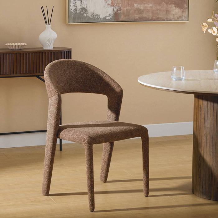 Lot de 2 Chaise Almée H.88cm ambre