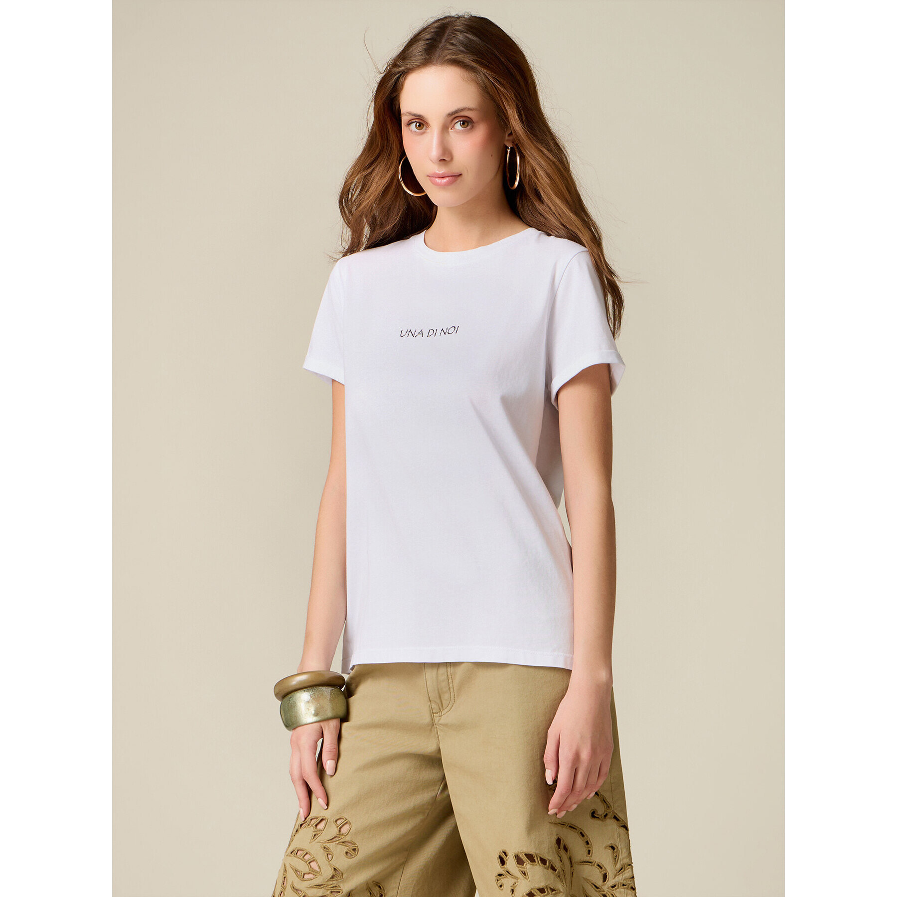 Oltre - T-shirt Winx con cristalli - Bianco