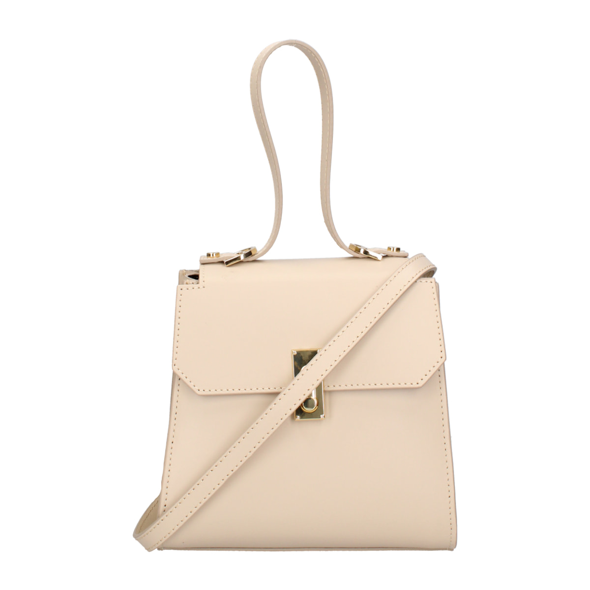 Borsa a mano da donna In Vera pelle Made in Italy 20x18x10 cm