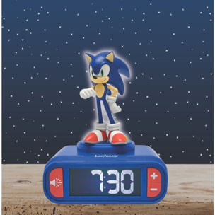 Radio réveil LEXIBOOK lumineuse avec micro Sonic
