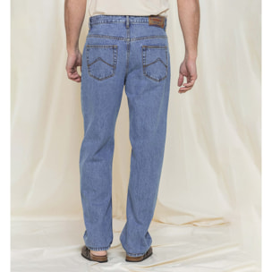 JEANS STRAIGHT FIT IN DENIM OLD STYLE MODELLO BLUE AGE REPLICA