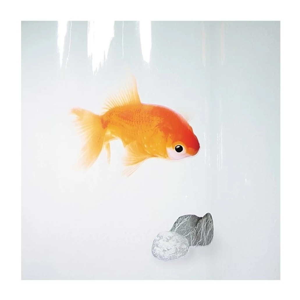 Rideau de douche PEVA GOLDFISH 180x200cm Motif Poissons Spirella