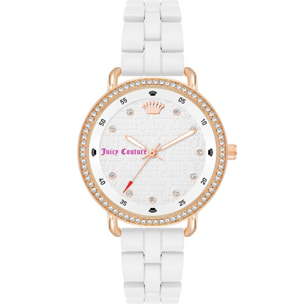 Reloj Juicy Couture JC1310RGWT Mujer Analogico Cuarzo con Correa de Metal