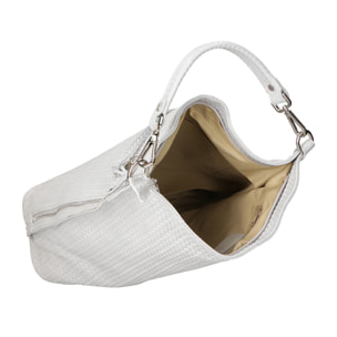 Borsa a spalla da Donna Elga in Vera Pelle Made in Italy 35x45x15 cm