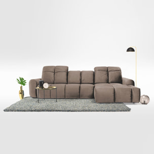 Canapé Tissu Angle droit Anacapri - 3 Places