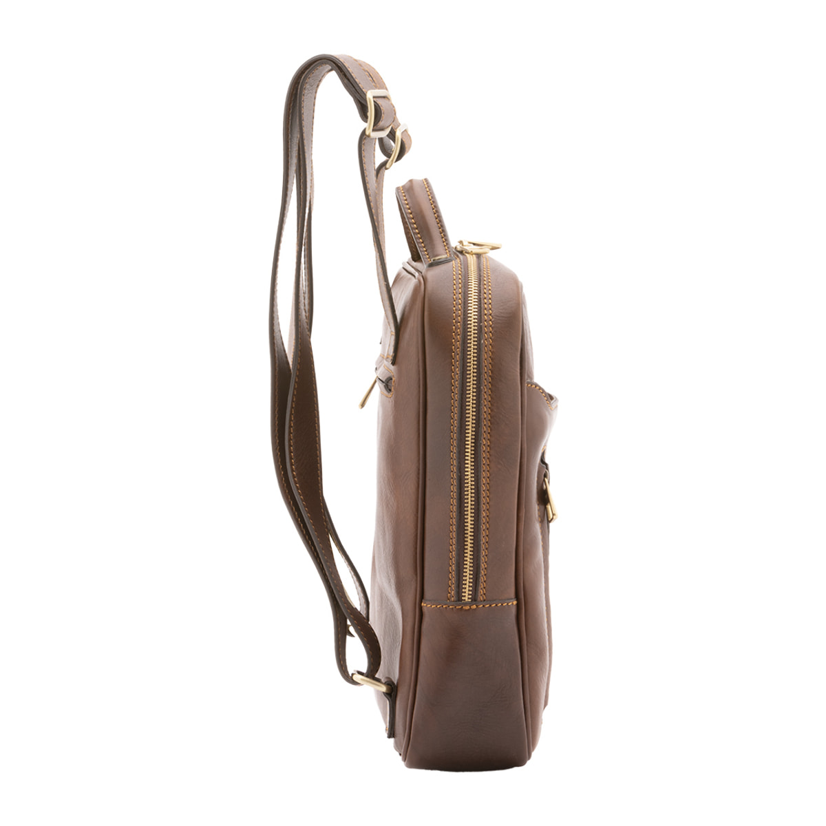 Zaino  unisex In Vera pelle Made in Italy 27x36x8 cm