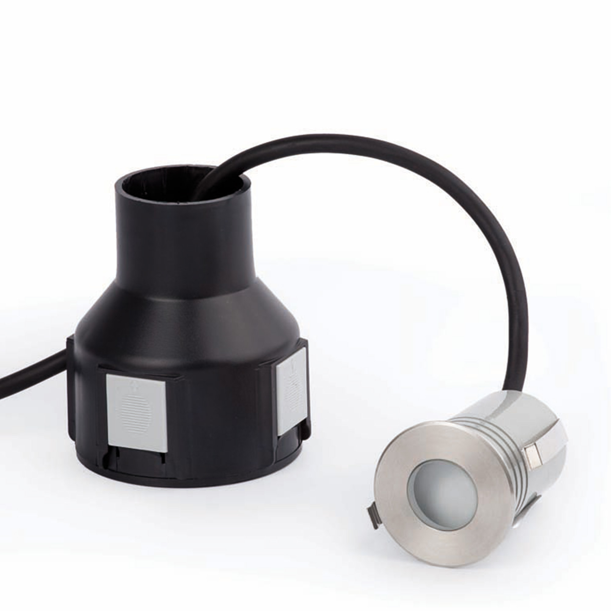 CROSBY Lampe encastrable gris chaude lumière