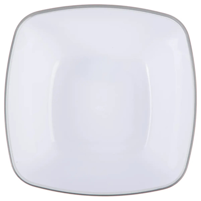Saladier D14cm "Square" gris anthracite