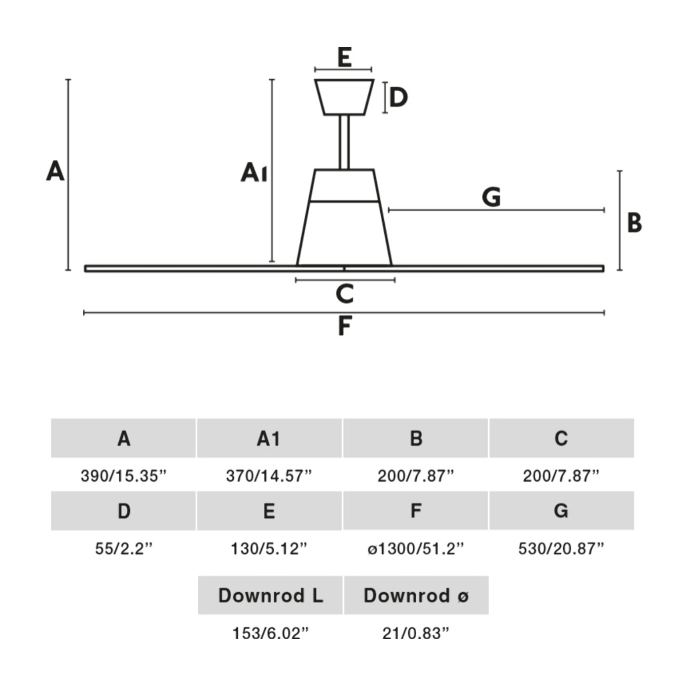 TYPHOON M Ventilatore a soffitto marrone/legno